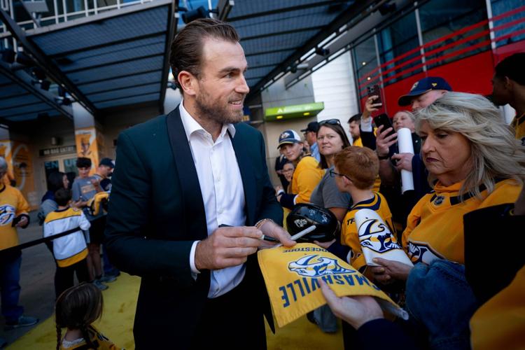 Nashville Predators Gold Walk