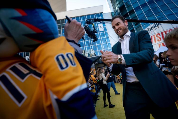 Nashville Predators Gold Walk