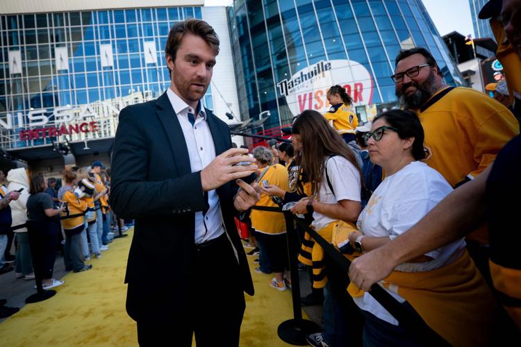 Nashville Predators Gold Walk