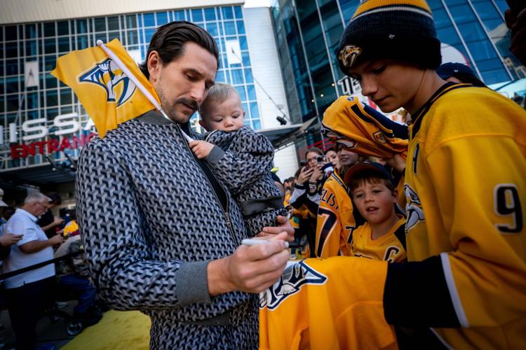 Nashville Predators Gold Walk