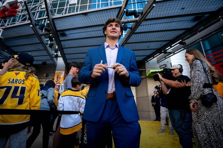 Nashville Predators Gold Walk
