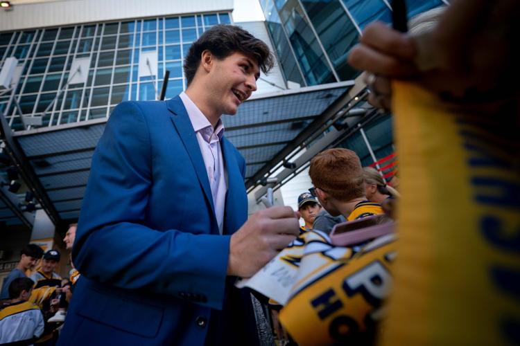 Nashville Predators Gold Walk