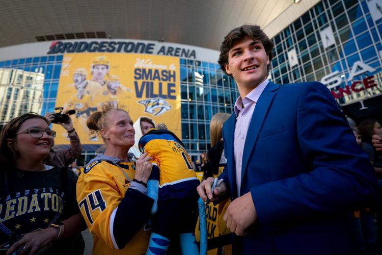 Nashville Predators Gold Walk