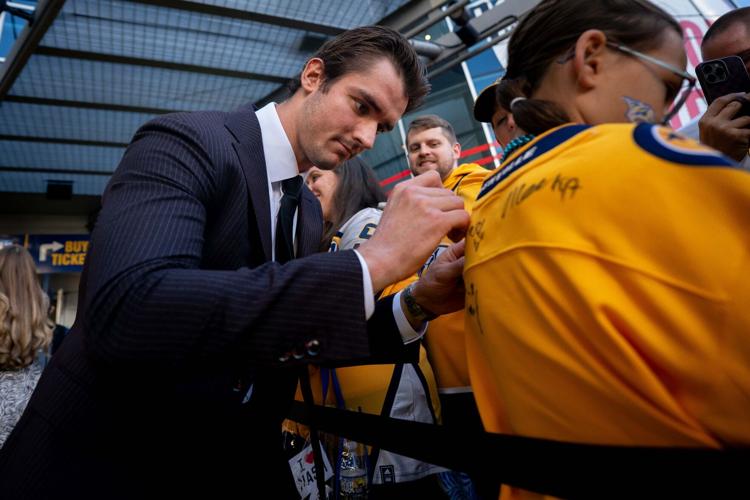 Nashville Predators Gold Walk