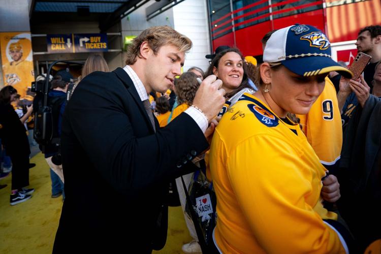 Nashville Predators Gold Walk
