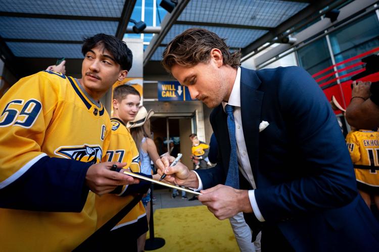 Nashville Predators Gold Walk