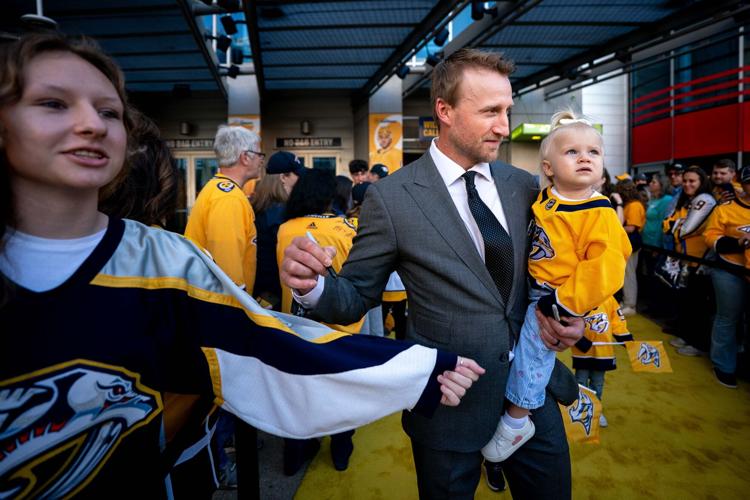 Nashville Predators Gold Walk