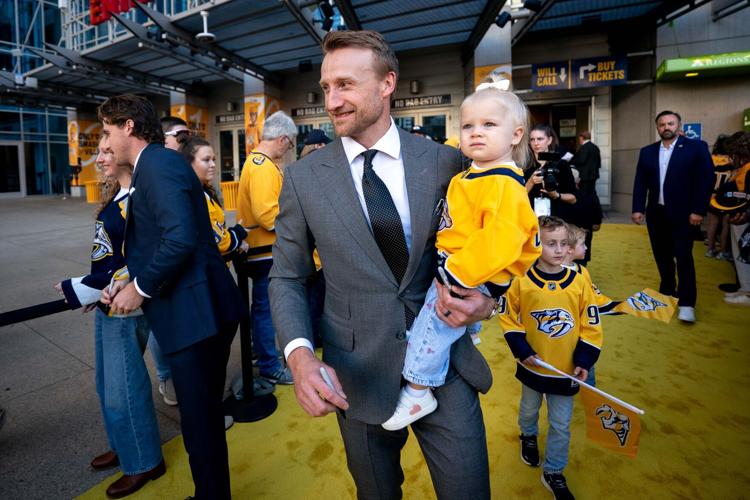 Nashville Predators Gold Walk