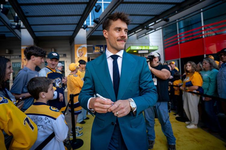 Nashville Predators Gold Walk