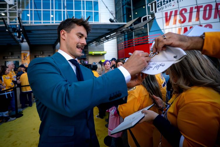 Nashville Predators Gold Walk