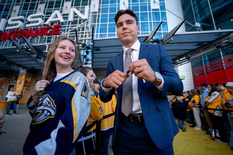 Nashville Predators Gold Walk