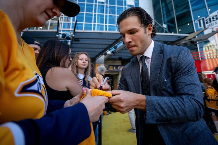 Nashville Predators Gold Walk