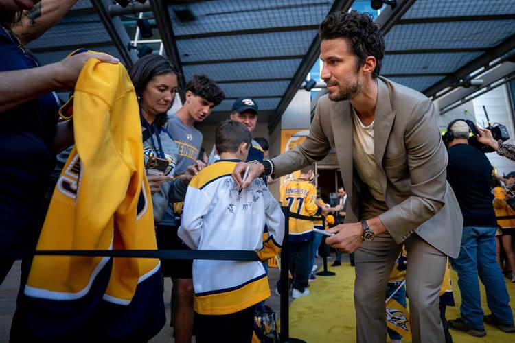 Nashville Predators Gold Walk
