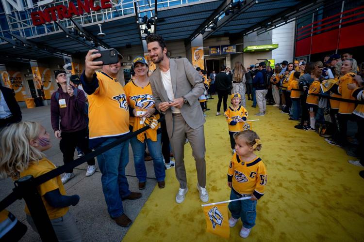 Nashville Predators Gold Walk