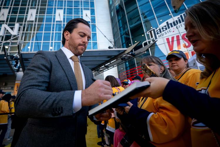 Nashville Predators Gold Walk