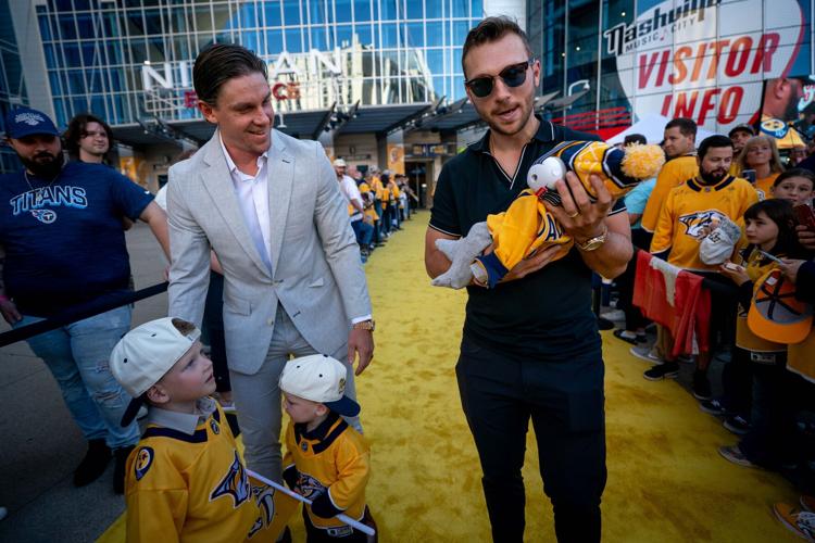 Nashville Predators Gold Walk