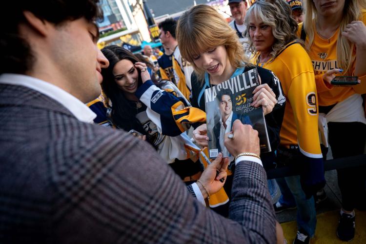 Nashville Predators Gold Walk