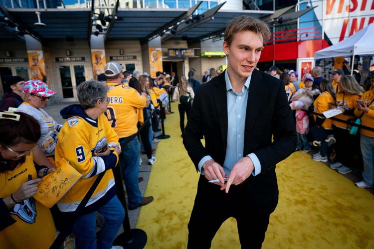 Nashville Predators Gold Walk