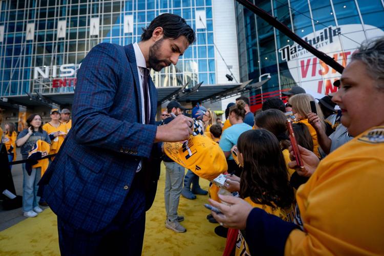 Nashville Predators Gold Walk