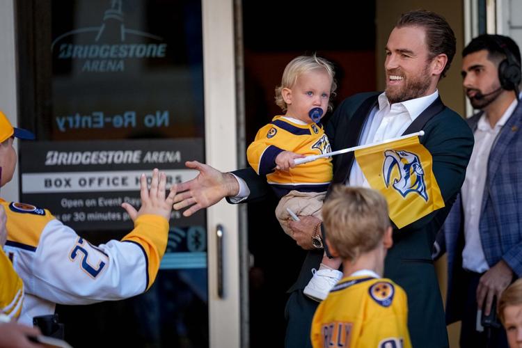 Nashville Predators Gold Walk