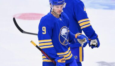 Norris out against Bruins after being injured again in Sabres season opener |