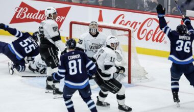 Mark Scheifele scores twice in the Jets' 3-2 victory over the Kings | National