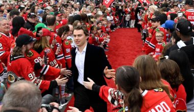 Blackhawks highlight their rich history before the home opener for their centennial season | National Sports