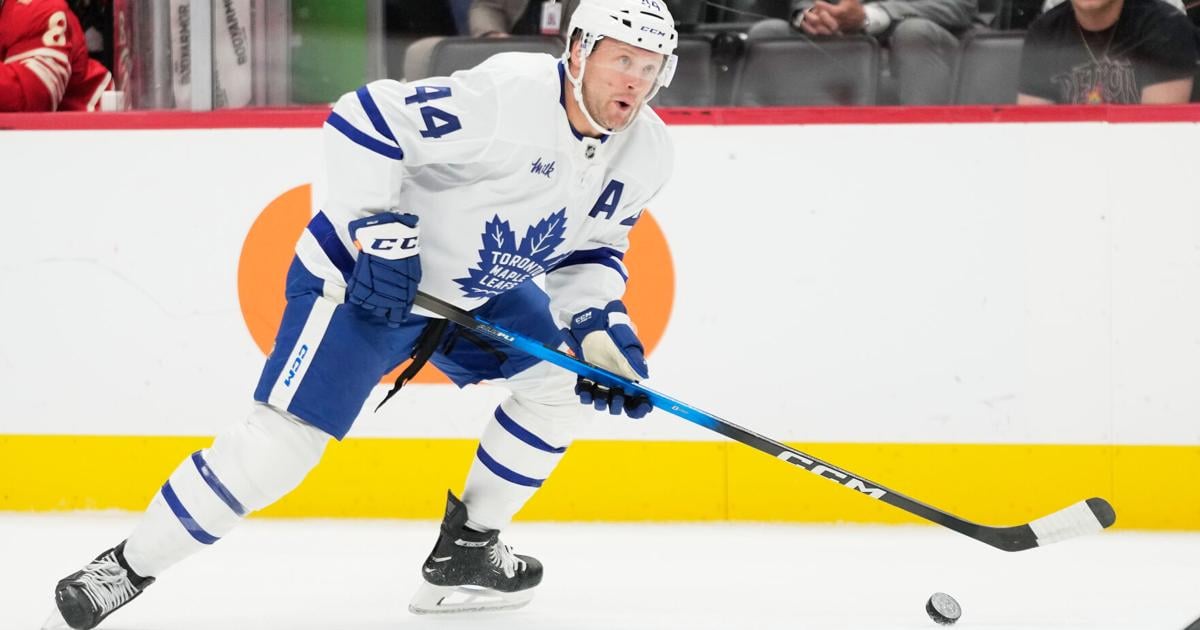 Raymond's 100th career goal lifts Red Wings past Maple Leafs, 6-3 | Sports