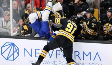 Swayman makes 22 saves, Bruins beat Sabres 3-1 to improve to 3-0 | Sports
