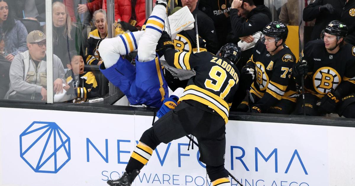 Swayman makes 22 saves, Bruins beat Sabres 3-1 to improve to 3-0 | National