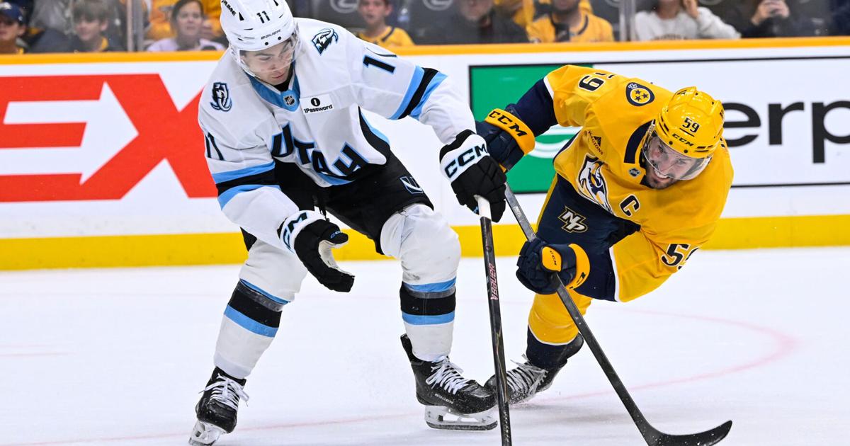 Guenther scores in OT as Mammoth beat Predators 3-2 | Ap Sports News