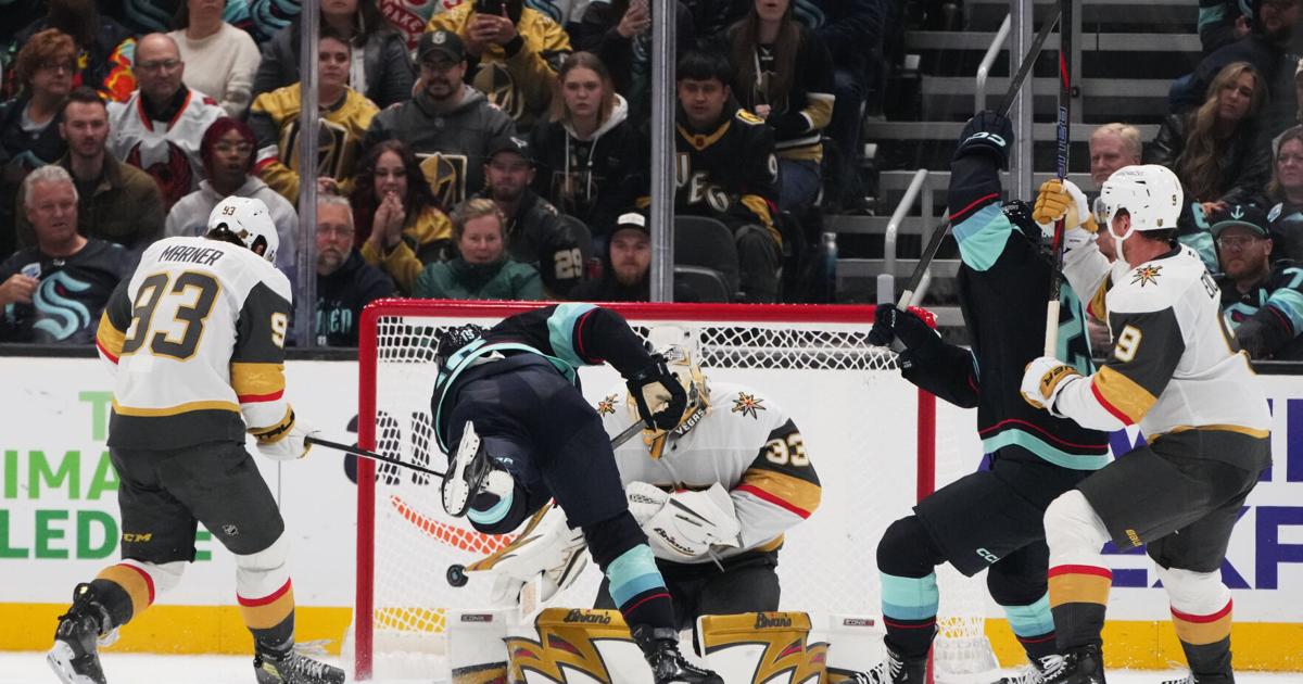 McCann scores with 3.8 seconds left in OT, Kraken beat Golden Knights 2-1 | Sports