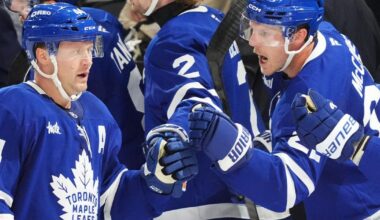 Morgan Rielly breaks 3rd-period tie in the Maple Leafs' 5-2 opening victory over the Canadiens | National Sports