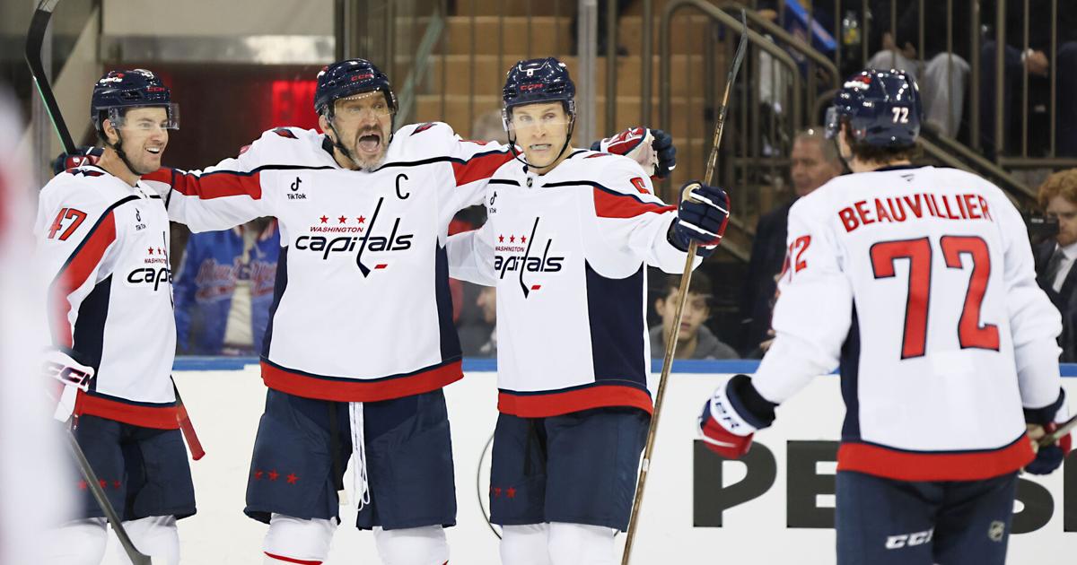 Lindgren makes 35 saves as Capitals edge Rangers 1-0 | Sports