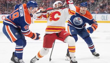 Flames Oilers Hockey - Chronicle-Tribune