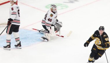 Fraser Minten scores in overtime to lift the Bruins past the Blackhawks, 4-3 | National Sports