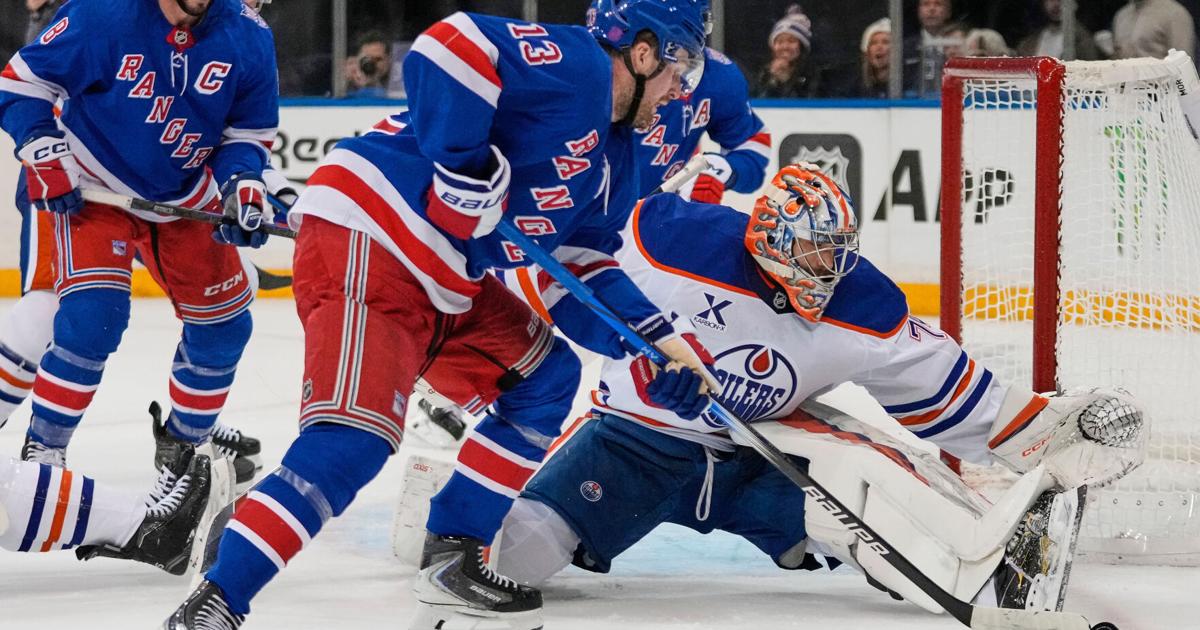 Oilers shut out Rangers 2-0, New York makes NHL history with third straight home shutout | National Sports