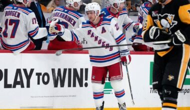 Adam Fox leads Rangers past Penguins 6-1 in coach Mike Sullivan's return to Pittsburgh | National Sports
