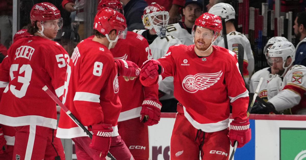 Red Wings beat Panthers 4-1, Cam Talbot makes 21 saves | Sports