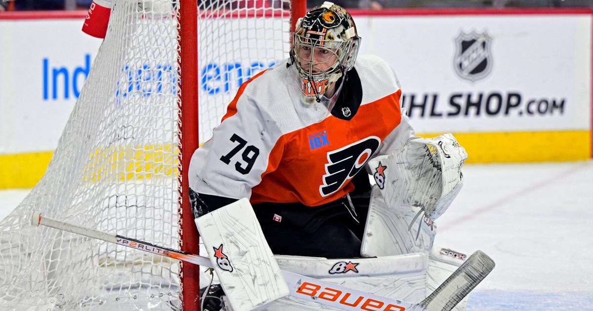 Carter Hart is signing a 2-year, $4 million contract with the Golden Knights | National Sports