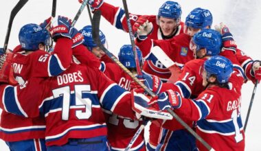 Caufield scores tying and winning goals in the Canadiens' 3-2 OT victory over the Predators | National
