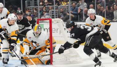 Filip Hallander's first career goal sparks Penguins' comeback win over Kings | Sports
