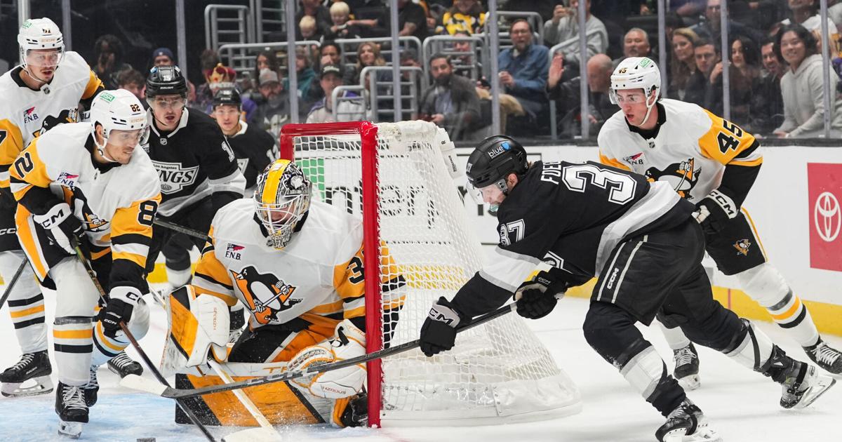 Filip Hallander's first career goal sparks Penguins' comeback win over Kings | Sports