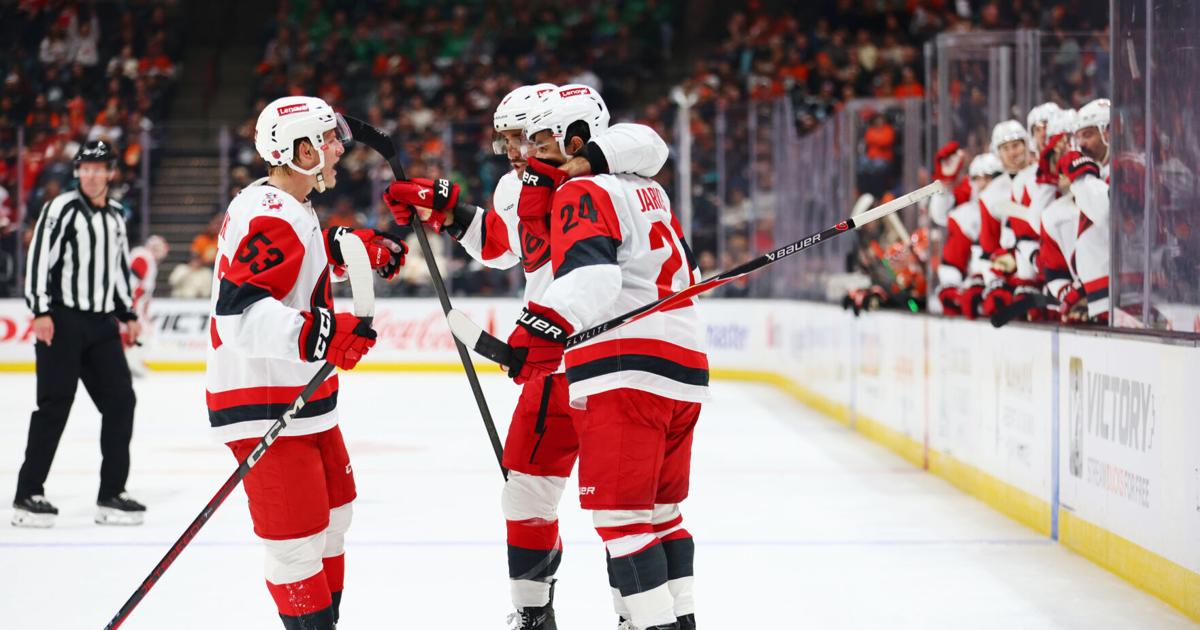 Seth Jarvis scores twice and the Carolina Hurricanes stay unbeaten, beating the Ducks 4-1 | Sports