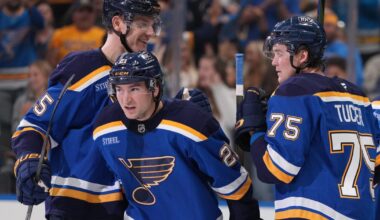 Kyrou, Snuggerud score to back Binnington in the Blues' 3-1 victory over the Stars | National Sports
