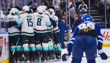 Josh Mahura scores in OT to lift the Kraken past the Maple Leafs, 4-3 | Sports