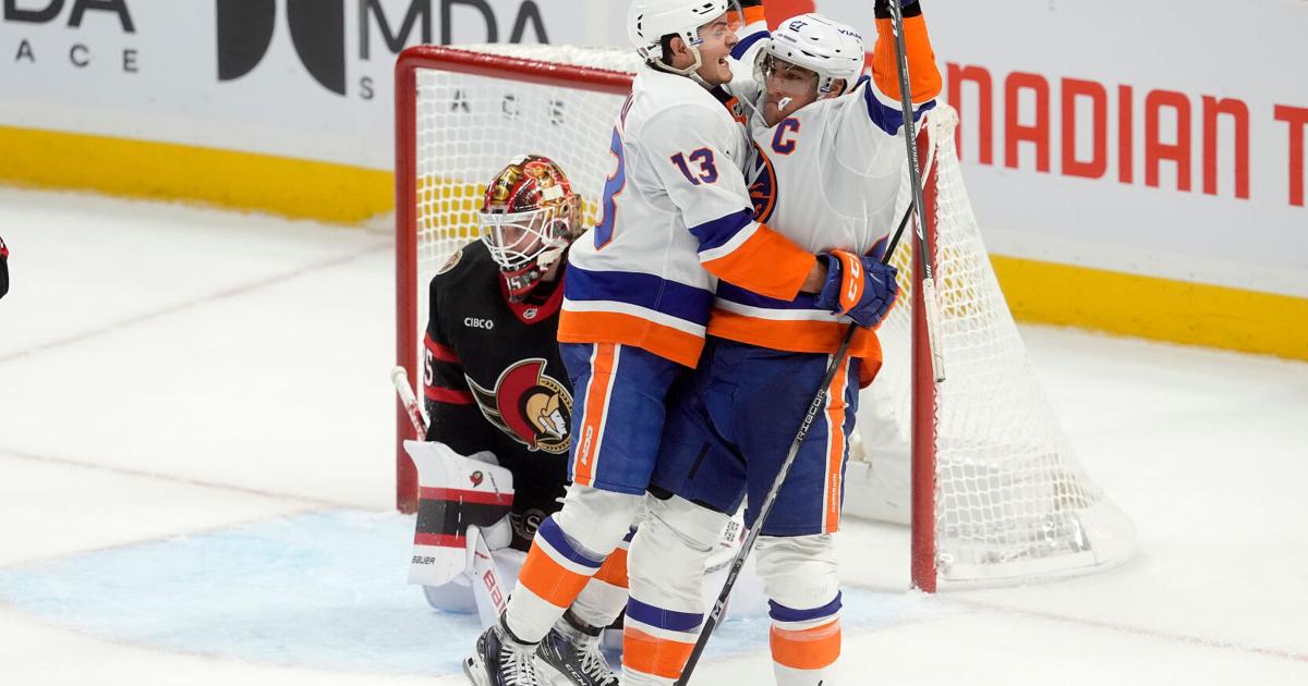 Lee and Palmieri help the Islanders top the Senators |