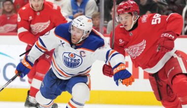 Larkin and Finnie each score twice, lift surging Red Wings to a 4-2 win over Oilers | NHL
