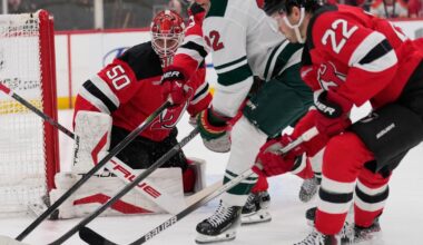 Nico Daws makes 29 saves, Devils beat Wild 4-1 for 6th straight victory | Sports