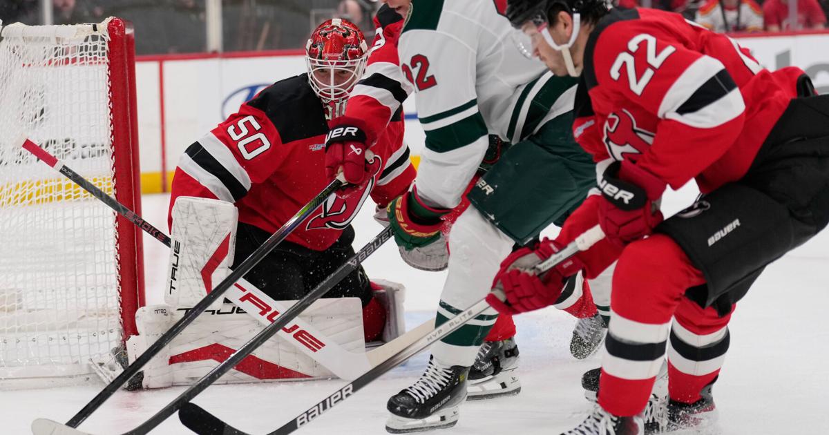 Nico Daws makes 29 saves, Devils beat Wild 4-1 for 6th straight victory | Sports